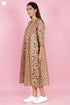 Cambric Cotton  Dress In Block Print